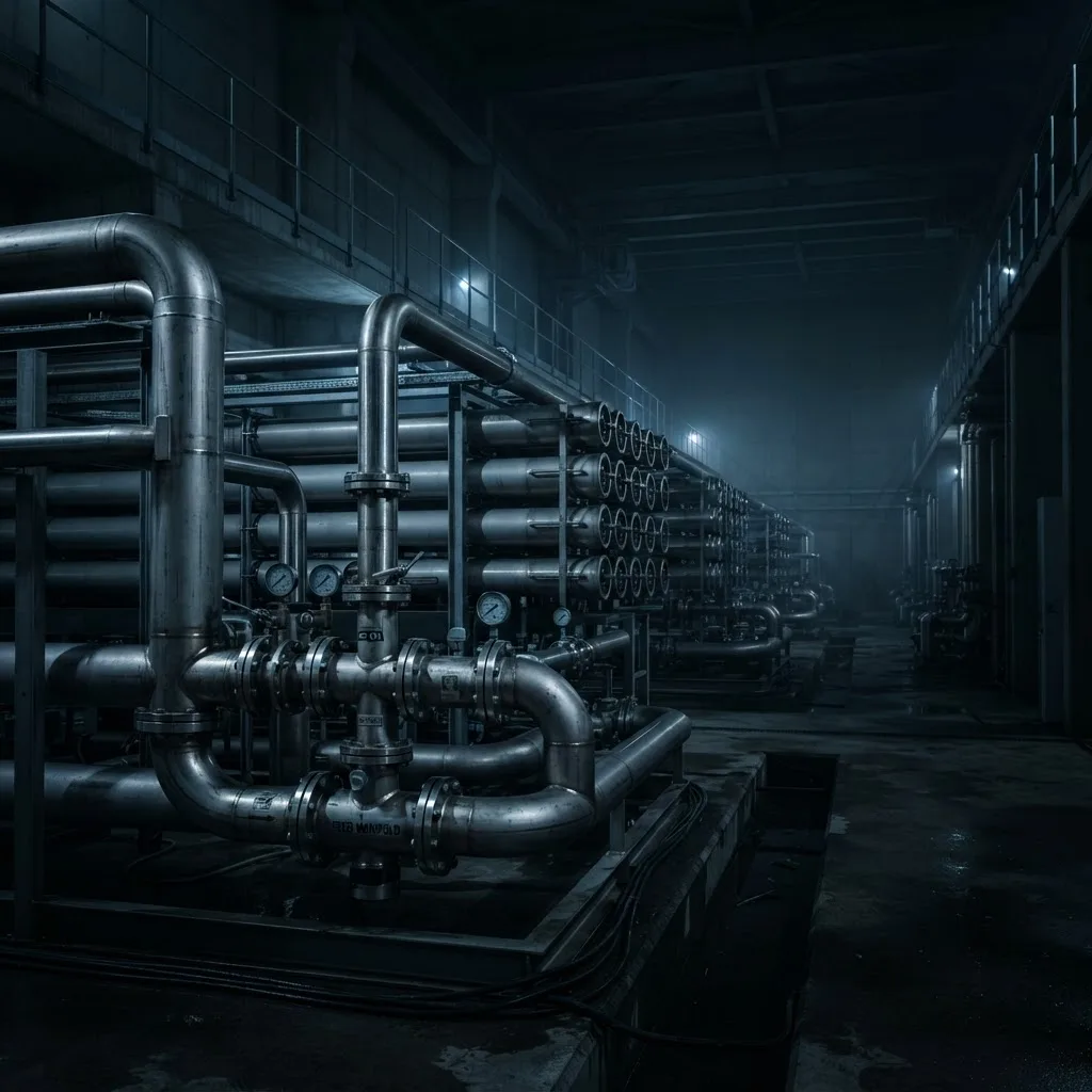Industrial water treatment plant and mechanical infrastructure served by Proaxis across Southern Africa